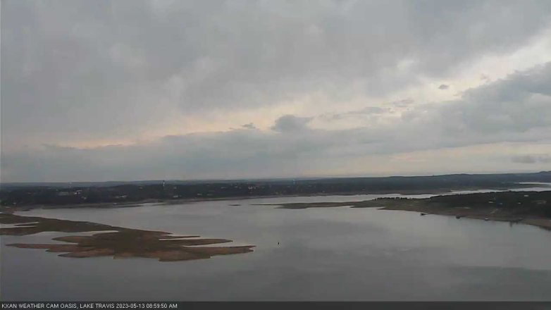 Lake Travis webcam, May 13, 2023 9:00 AM CT