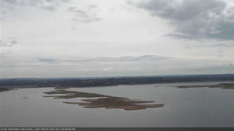 Lake Travis webcam, May 13, 2023 3:00 PM CT