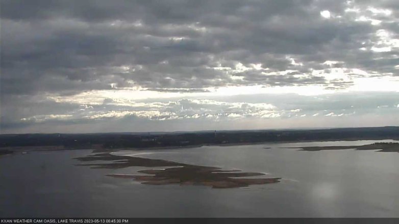 Lake Travis webcam, May 13, 2023 6:45 PM CT