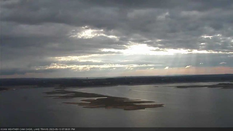 Lake Travis webcam, May 13, 2023 7:00 PM CT