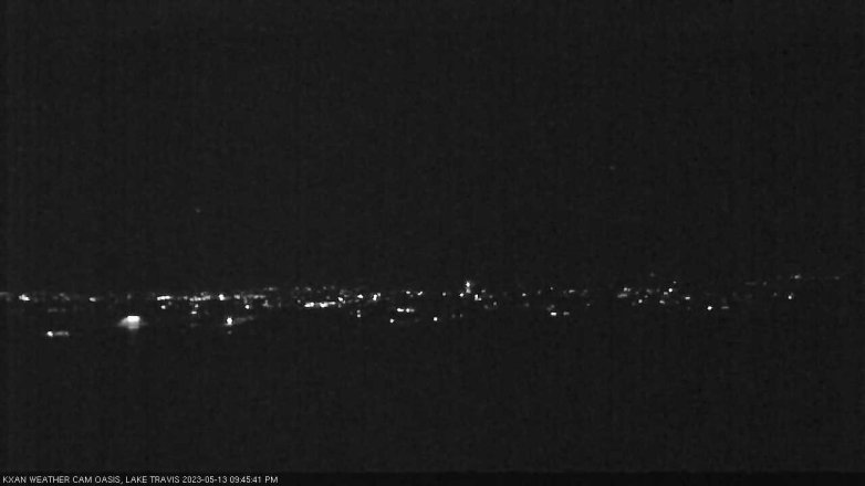 Lake Travis webcam, May 13, 2023 9:45 PM CT