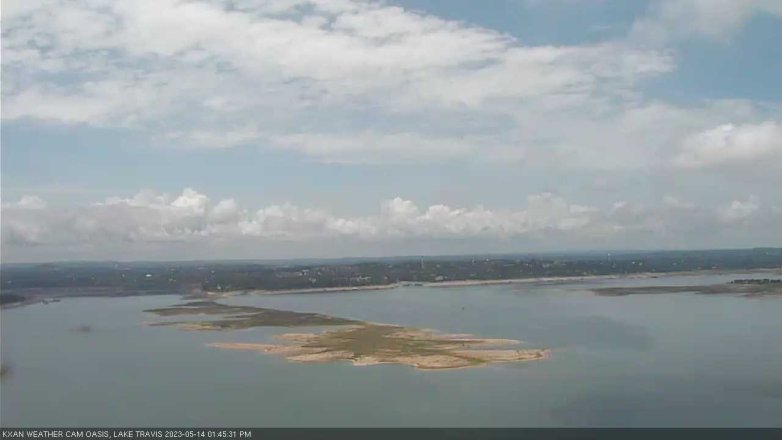 Lake Travis webcam, May 14, 2023 1:45 PM CT