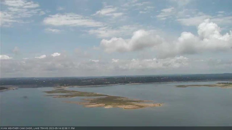 Lake Travis webcam, May 14, 2023 2:00 PM CT