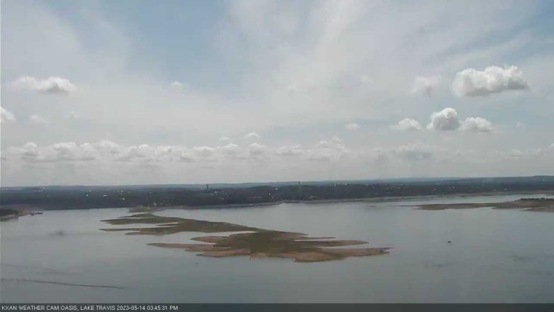 Lake Travis webcam, May 14, 2023 3:45 PM CT