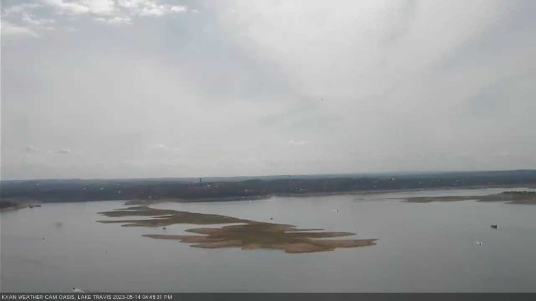 Lake Travis webcam, May 14, 2023 4:45 PM CT