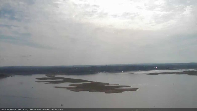 Lake Travis webcam, May 14, 2023 5:45 PM CT