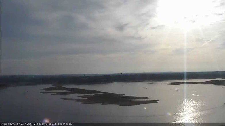 Lake Travis webcam, May 14, 2023 6:45 PM CT