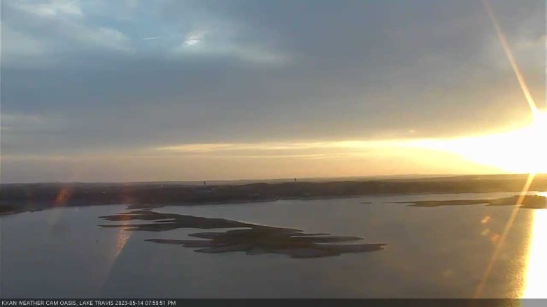 Lake Travis webcam, May 14, 2023 8:00 PM CT