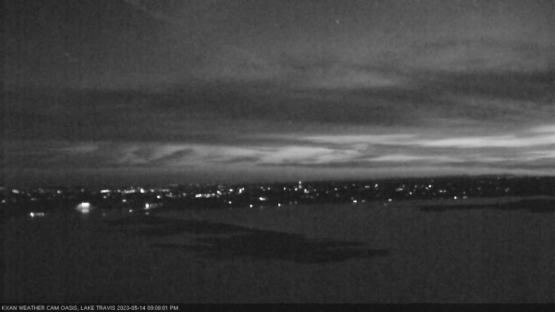 Lake Travis webcam, May 14, 2023 9:00 PM CT