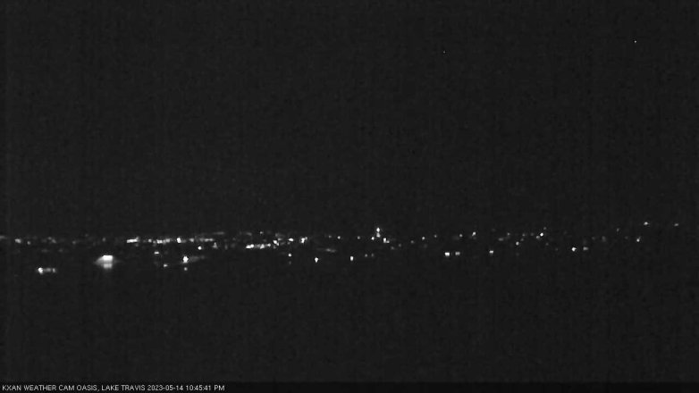 Lake Travis webcam, May 14, 2023 10:45 PM CT