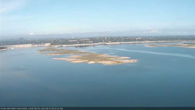 Lake Travis webcam, May 15, 2023 9:25 AM CT