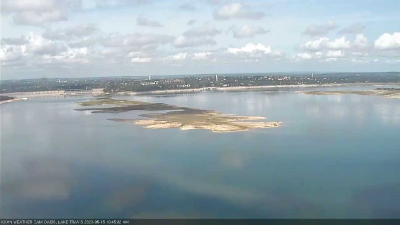 Lake Travis webcam, May 15, 2023 10:45 AM CT