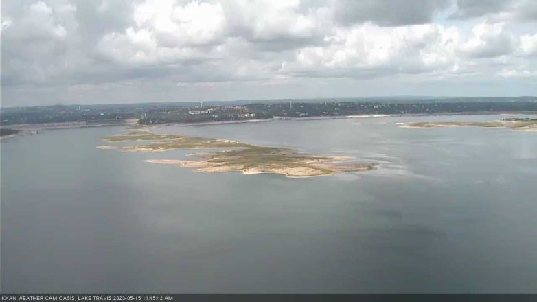 Lake Travis webcam, May 15, 2023 11:45 AM CT