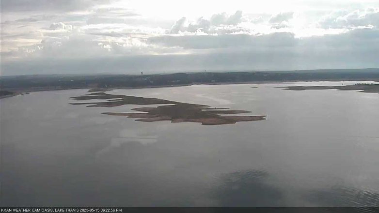 Lake Travis webcam, May 15, 2023 6:25 PM CT