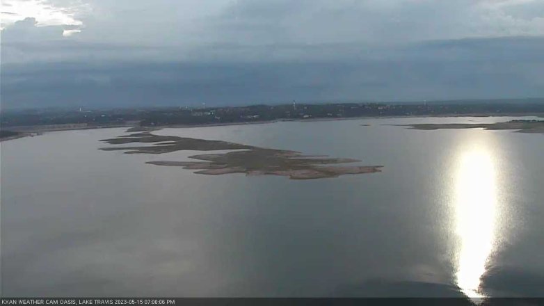 Lake Travis webcam, May 15, 2023 7:00 PM CT