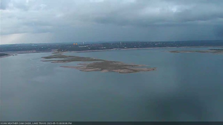 Lake Travis webcam, May 15, 2023 8:00 PM CT