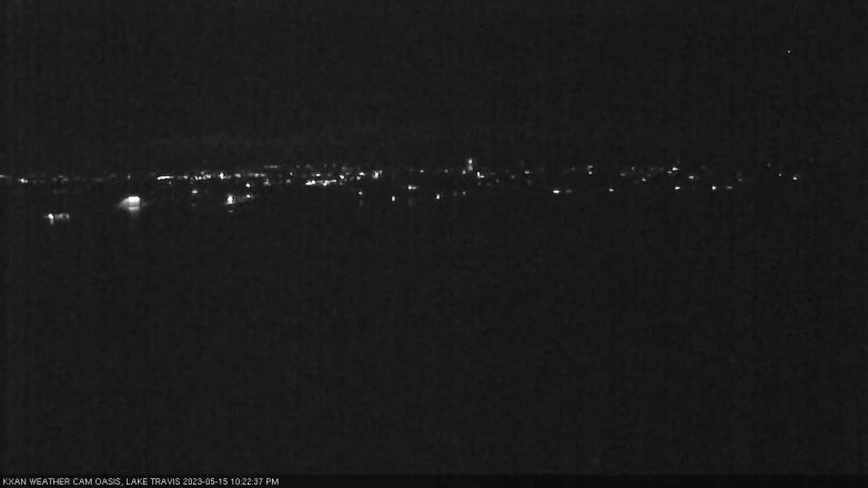 Lake Travis webcam, May 15, 2023 10:25 PM CT