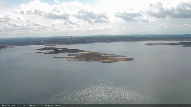 Lake Travis webcam, May 16, 2023 4:25 PM CT