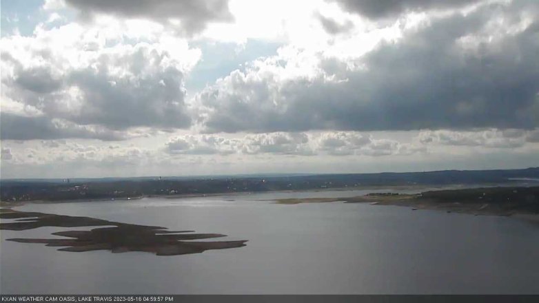 Lake Travis webcam, May 16, 2023 5:00 PM CT