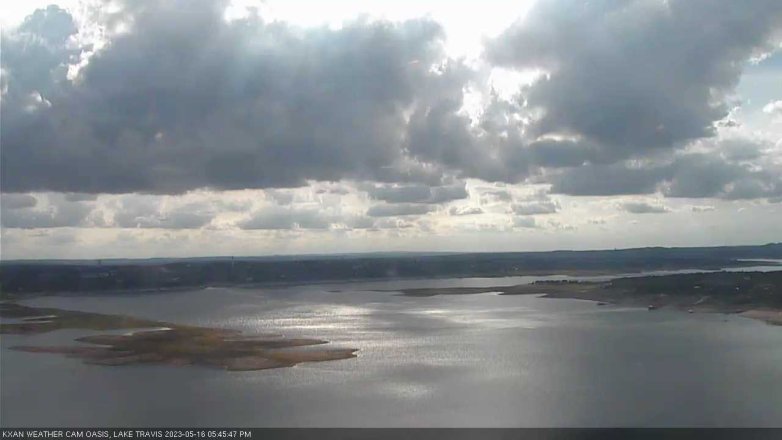 Lake Travis webcam, May 16, 2023 5:45 PM CT