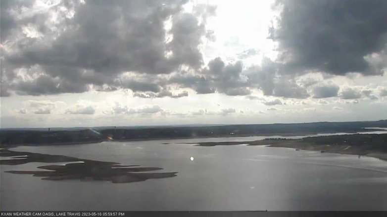 Lake Travis webcam, May 16, 2023 6:00 PM CT