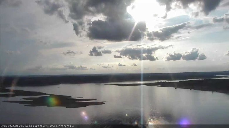Lake Travis webcam, May 16, 2023 7:00 PM CT