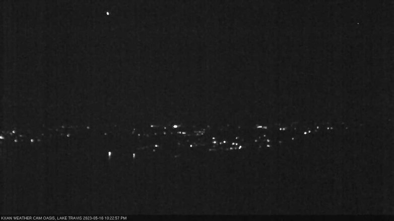 Lake Travis webcam, May 16, 2023 10:25 PM CT