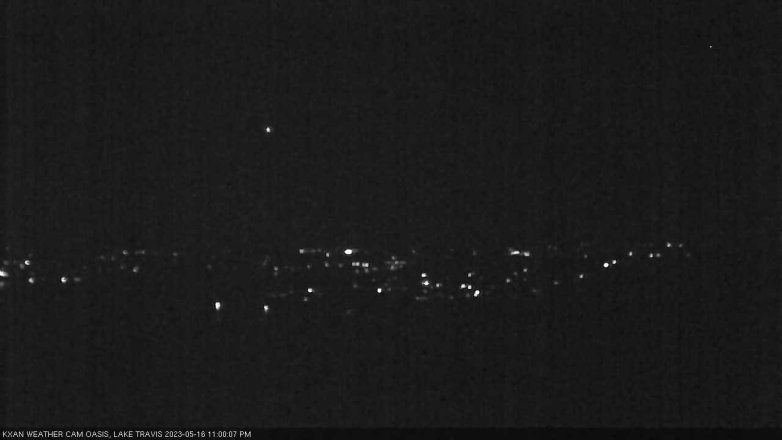 Lake Travis webcam, May 16, 2023 11:00 PM CT