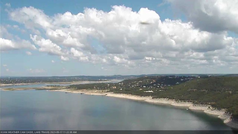 Lake Travis webcam, May 17, 2023 11:25 AM CT