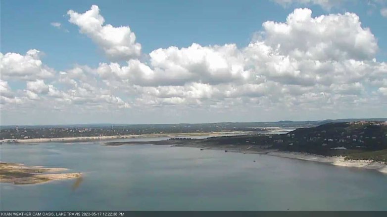 Lake Travis webcam, May 17, 2023 12:25 PM CT