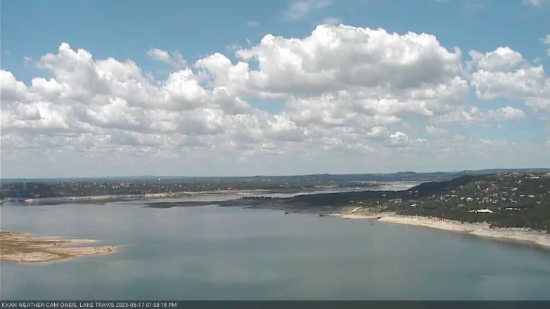 Lake Travis webcam, May 17, 2023 1:00 PM CT