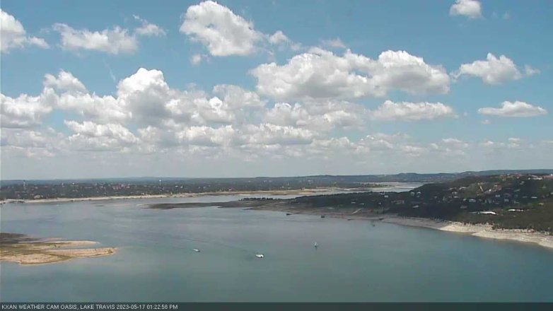 Lake Travis webcam, May 17, 2023 1:25 PM CT