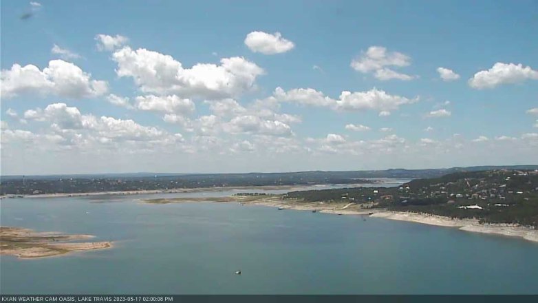 Lake Travis webcam, May 17, 2023 2:00 PM CT