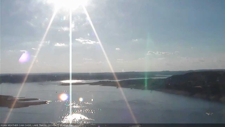 Lake Travis webcam, May 17, 2023 6:25 PM CT