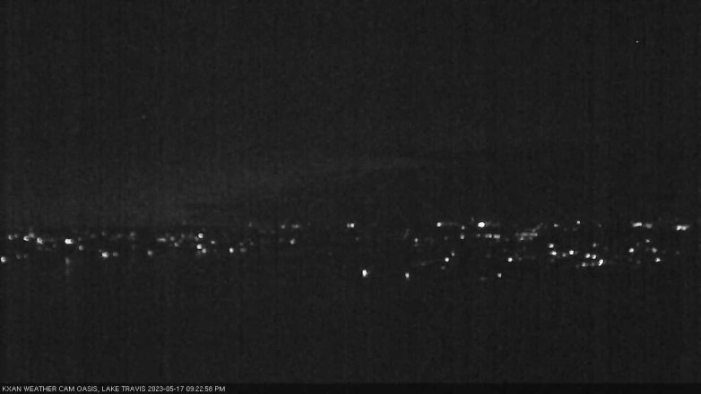 Lake Travis webcam, May 17, 2023 9:25 PM CT