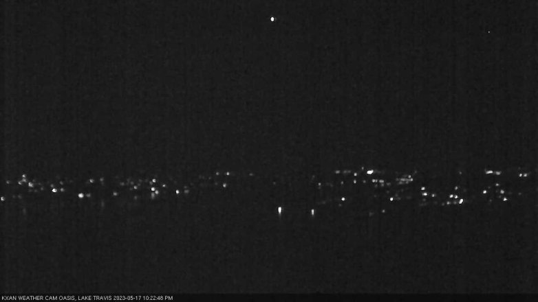 Lake Travis webcam, May 17, 2023 10:25 PM CT
