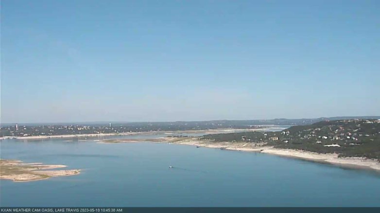 Lake Travis webcam, May 18, 2023 10:45 AM CT