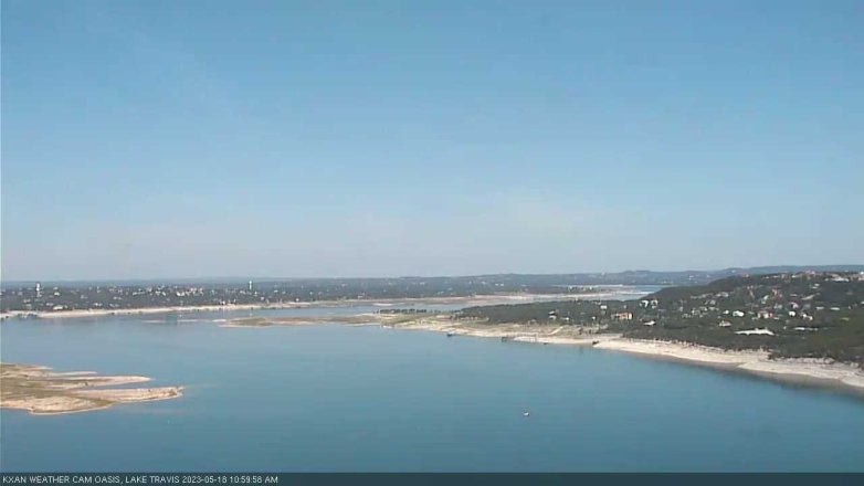 Lake Travis webcam, May 18, 2023 11:00 AM CT