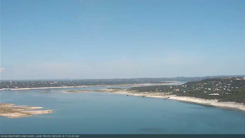 Lake Travis webcam, May 18, 2023 11:25 AM CT