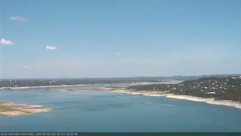Lake Travis webcam, May 18, 2023 11:45 AM CT