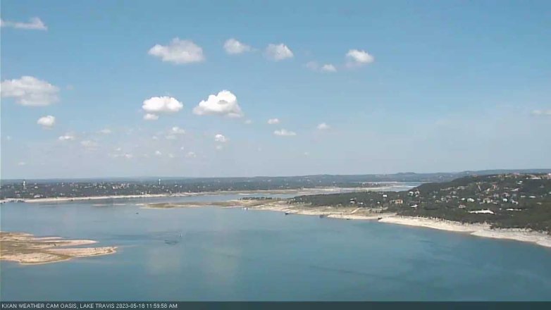 Lake Travis webcam, May 18, 2023 12:00 PM CT