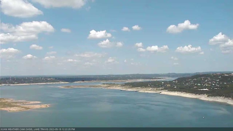 Lake Travis webcam, May 18, 2023 12:25 PM CT