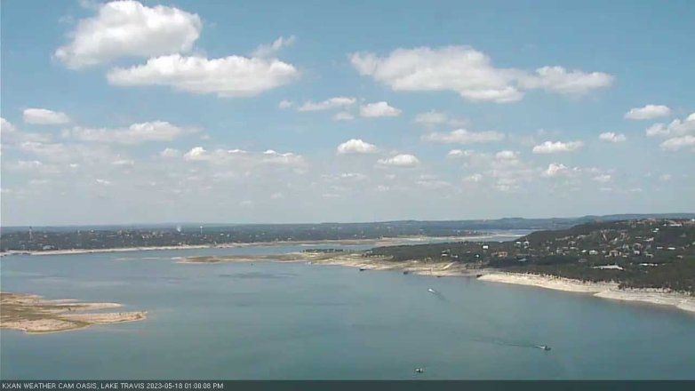 Lake Travis webcam, May 18, 2023 1:00 PM CT