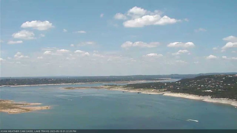 Lake Travis webcam, May 18, 2023 1:25 PM CT