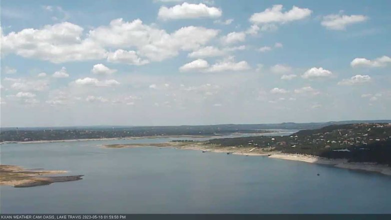 Lake Travis webcam, May 18, 2023 2:00 PM CT