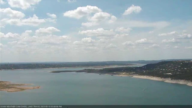 Lake Travis webcam, May 18, 2023 3:00 PM CT