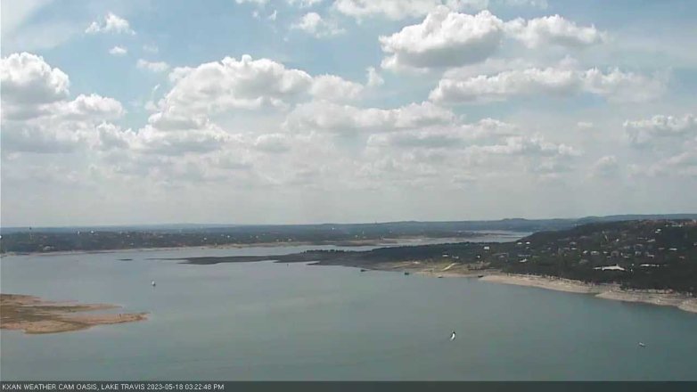 Lake Travis webcam, May 18, 2023 3:25 PM CT