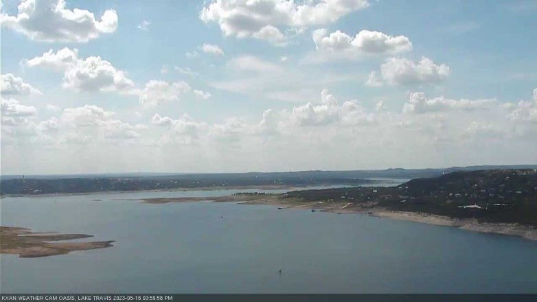 Lake Travis webcam, May 18, 2023 4:00 PM CT