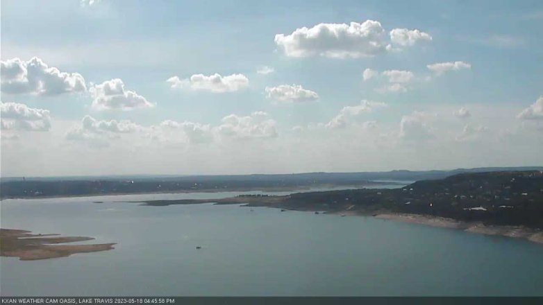 Lake Travis webcam, May 18, 2023 4:45 PM CT