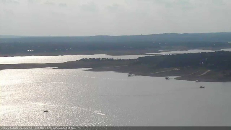 Lake Travis webcam, May 18, 2023 5:45 PM CT